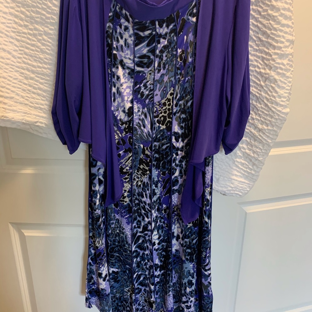 Dress with Matching Shrug